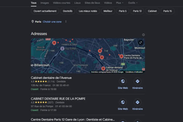 Le SEO local pour un dentiste en 2026 : les 4 leviers qui comptent vraiment